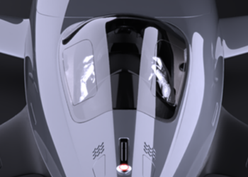 The technological mind behind flying car racing