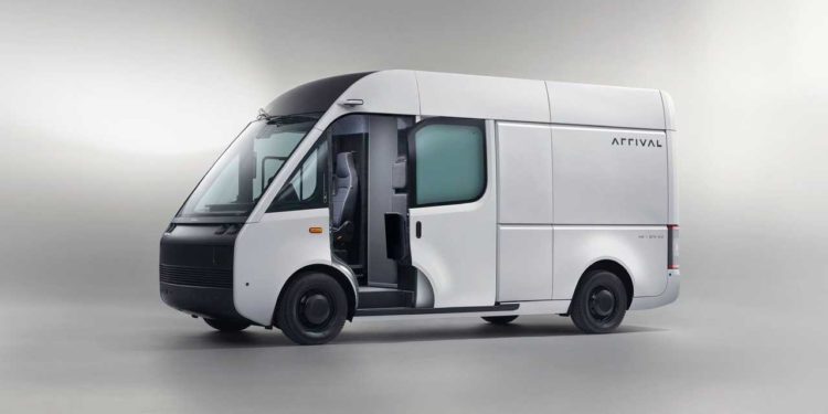 Arrival presents their electric Van with modular batteries