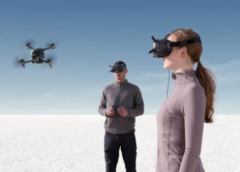 Iron man style! DJI unveiled their impressive first-person view drone