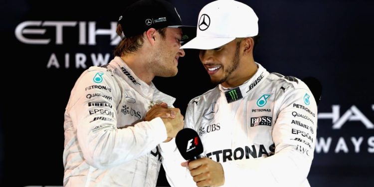 Hamilton y Rosberg, sorprendidos de encontrarse en la Extreme E