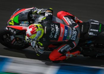 Moto E: Dominique Aegerter dominates the simulation in Jerez