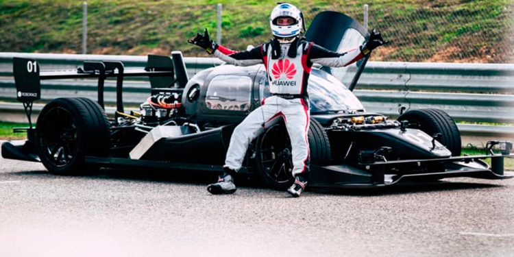 Di Grassi leads tests against autonomous Roborace cars