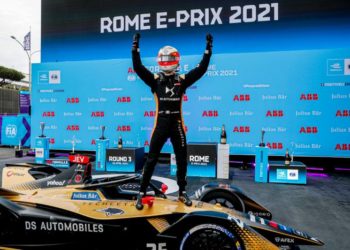 Jean-Eric Vergne triumphed in a harsh race in Rome