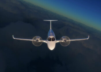 The new electric jewel that will take to the skies: This is the eFlyer 800 from Bye Aerospace