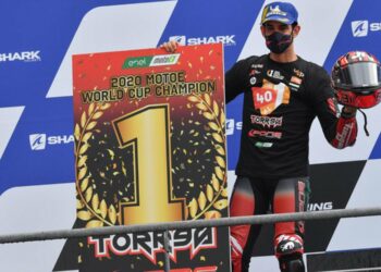 Jordi Torres feels pressure being the defending champion of the MotoE