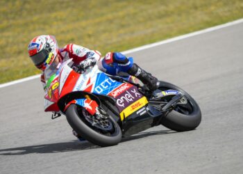 Alessandro Zaccone no se amilana ante los favoritos de la MotoE