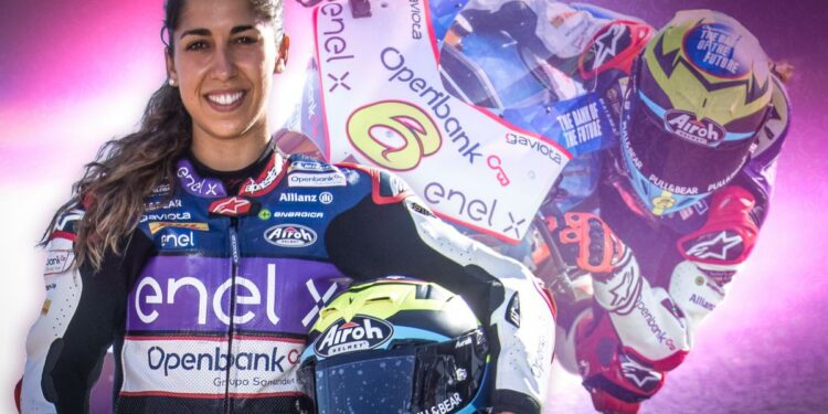 María Herrera de MotoE: “He notado que no me veían tanto como piloto, sino como un gancho de marketing por el hecho de ser chica»
