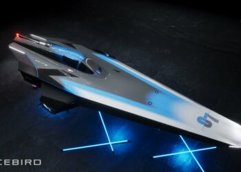 Racebird: The Futuristic All-Electric Racing Boat