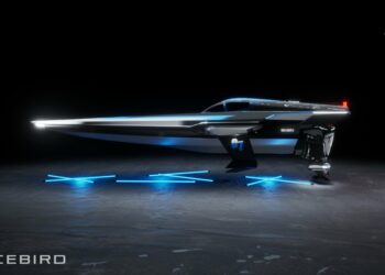 RaceBird: El bote de carreras totalmente eléctrico y futurista