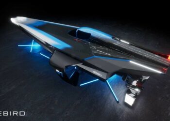 Racebird: The Futuristic All-Electric Racing Boat
