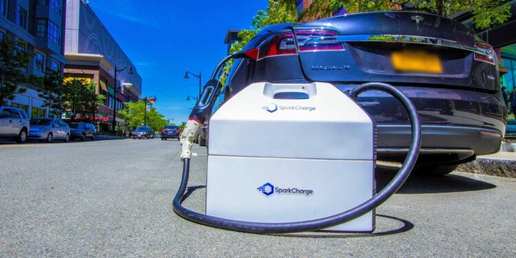 Sparkcharge launches Roadie, a powerful portable battery charger to prevent electric vehicles from running out of power