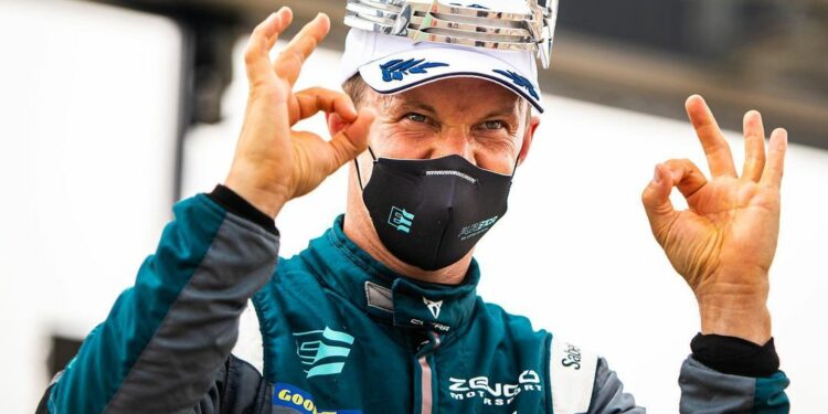 Mattias Ekström reinó en Aragón para consolidarse en la Pure ETCR