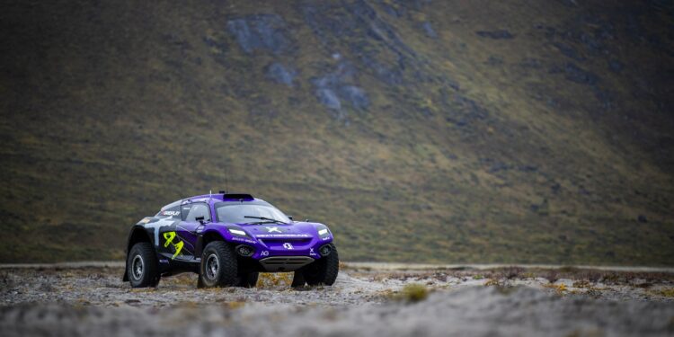 Lewis Hamilton’s X44 ruled at Saturday’s Artic X-Prix