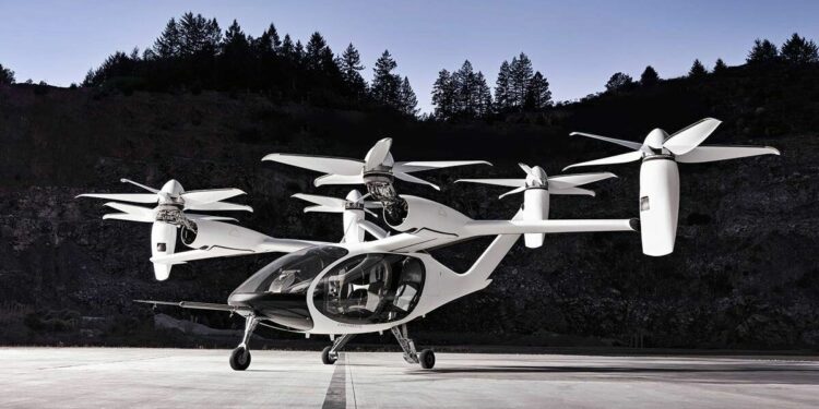 Electric Flying Taxi being Tested by NASA
