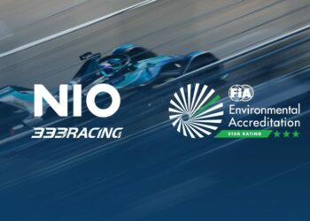 NIO 333 Obtained FIA 3 Star Environmental Accreditation