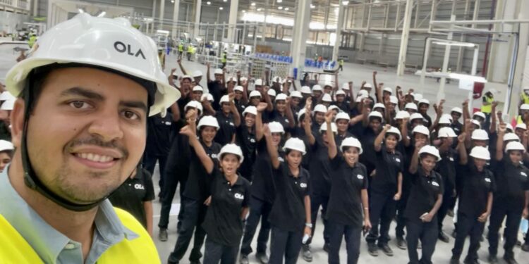 Women at the front! Female Staff to Operate Ola Electric’s Scooter Factory