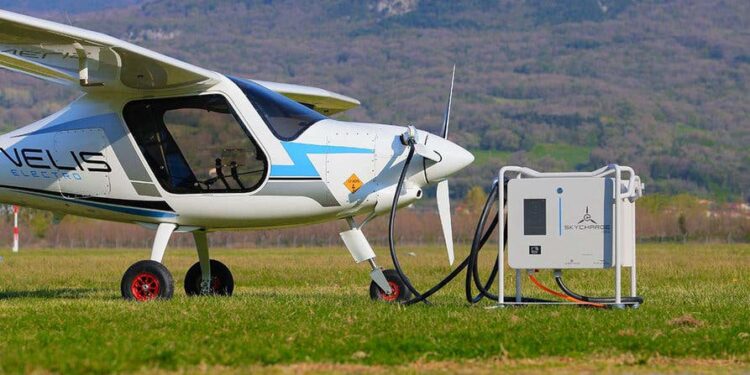 Aprobado el primer puesto de recarga para aviones electrificados