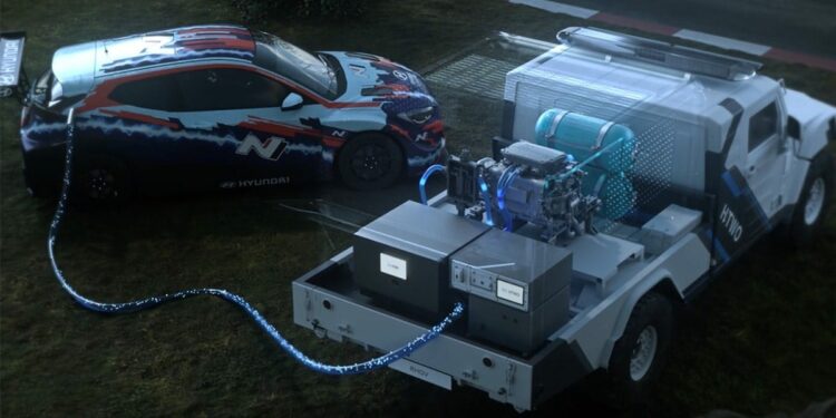 “Hydrogen Wave” de Hyundai se estrena por todo lo alto con poderoso vehículo de rescate