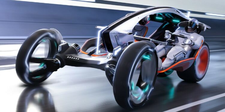 An EV Merging a Car and a Motorcycle? The Future Has Arrived with RYZR