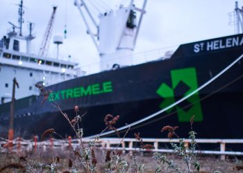 ST. Helena from Extreme E is used for Sea Ice Melt Research