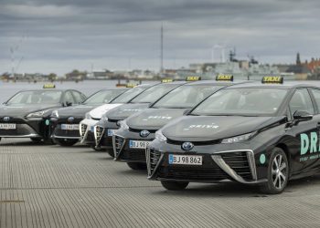 Toyota and Drivr Introduce 100 Hydrogen Taxis on Copenhagen’s Streets