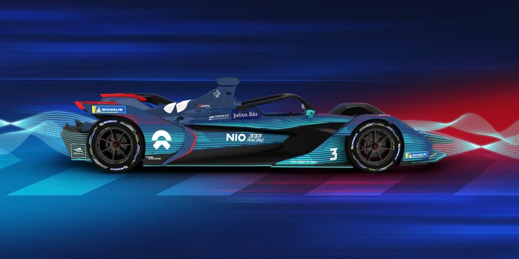 NIO 333 Unveils Formula E season 8 Car Design