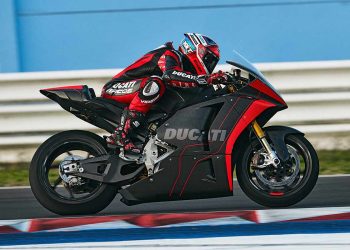 Ducati lanza a la pista su prototipo para MotoE