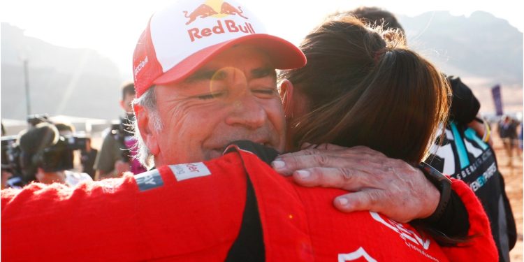 ¿Cerca de ganar una carrera? ACCIONA | Sainz XE Team fue rápido en el Desert X Prix