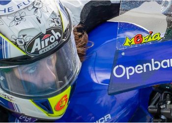 María Herrera: La única mujer que compite en MotoE