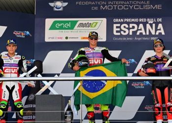 Eric Granado fue el rey de Jerez en el inicio de la MotoE