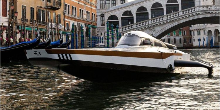 E1 Series Exhibited the RaceBird for the First Time in Venice