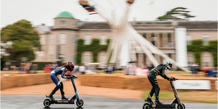 eSkootr Championship exhibió al S1-X y destacó en el Goodwood Festival of Speed