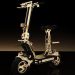 High Speed and 18-karat Gold Plated: The Electric Scooter Unveiled in Dubai