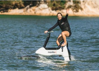 Manta5 Hydrofoiler XE-1: La bicicleta diseñada para el mar