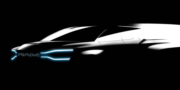 The Concept of the First Ram Electric Pickup Truck to be Revealed in November