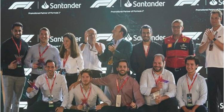 F1 y Santander dan a conocer a los ganadores del premio Santander X Global Challenge | Countdown to Zero