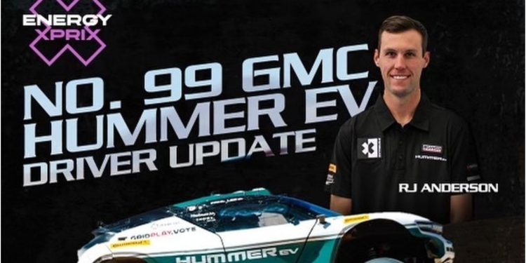 Chip Ganassi Racing anuncia a RJ Anderson como compañero de Sara Price para el Energy X Prix de Extreme E