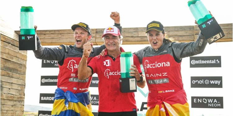 ASXE y X44 triunfan en el regreso de la Extreme E 2023 a Cerdeña