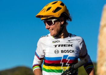 2023 UCI World Championships Nathalie Schneitter in detail