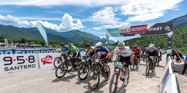 La temporada 2024 de la Copa del Mundo WES UCI E-MTB XC comenzó con todo en Trentino